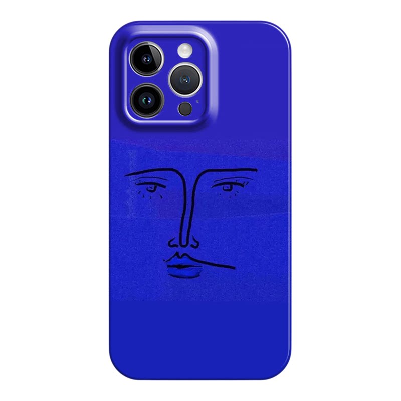 个性简约肖像孩适用iphone16promax菲林手机壳15苹果17华为p70畅享60荣耀400vivos30iqoo13软红米k80note14硬