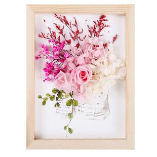 永生花 干花相框diy材料包 团建沙龙亲子活动女神节创意手工礼物