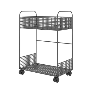 桌下置物架可移动小推车收纳家用办公室分层放书包书本储物柜书架