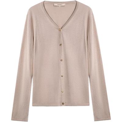 COCOBELLA细闪金葱针织开衫