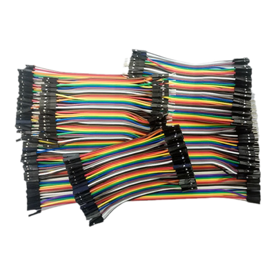 40P彩色杜邦线公对母对母公对公排线导线连接线10/15/30/20/40CM