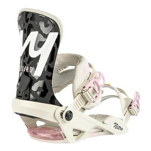 NITRO尼卓滑雪单板固定器2425女款全能刻滑公园单板固定器装备