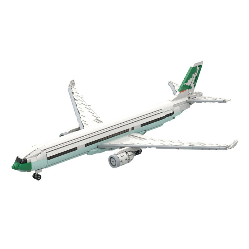 国泰航空A330-300飞机积木