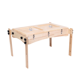 全身督脉灸龙骨灸艾炙器具脊椎家用仪器艾灸盒木制大号背部艾绒箱