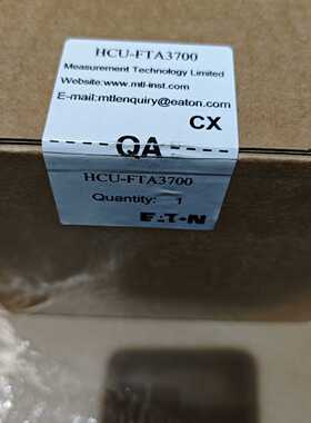 Triconex   HCUFTA3700  E.T.N拍前询价下单