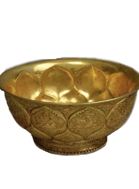 金器錾刻唐代新品收藏摆件