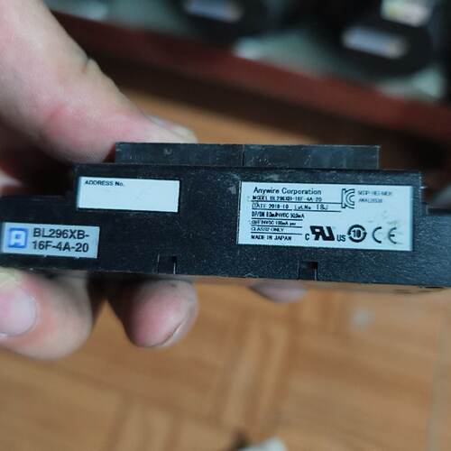 溢价-Anywire端子BL296XB-16F-4A-20，1