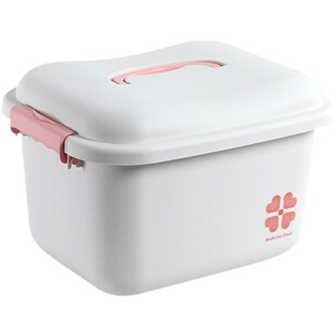 家用药箱收纳盒大容量家庭装急救箱学生宿舍小号医疗箱儿童医药箱