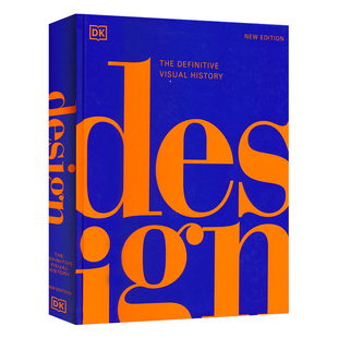 Design The Definitive Visual History 设计 权威视觉指南 DK百科系列 超1200多幅图像 设计师风格鉴赏案例画册艺术书 英文原版