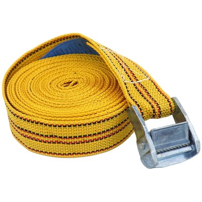 1.5寸锌合金钢压扣捆绑带38mm丙纶金属扣货物快速收紧固定绳子