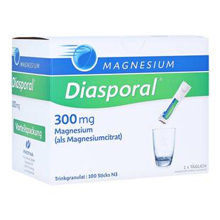 欧洲直邮德国药房Diasporal成人孕妇可用柠檬酸镁冲剂300mg100包