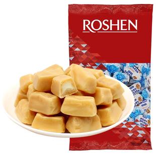 ROSHEN如胜丨MILKY-SPLASH奶心太妃糖果500g袋装牛奶夹心特产零食