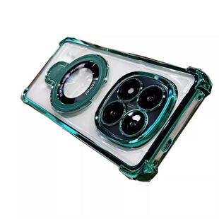 适用红米note14pro手机壳支架磁吸镜头全包note13pro+保护套note12气囊防摔Turbo简约男女红米11/10款硅胶软