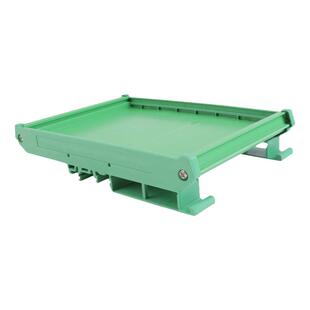 PCB模组架140MM宽PLC导轨安装壳体大尺寸加宽线路板塑胶外壳UM140