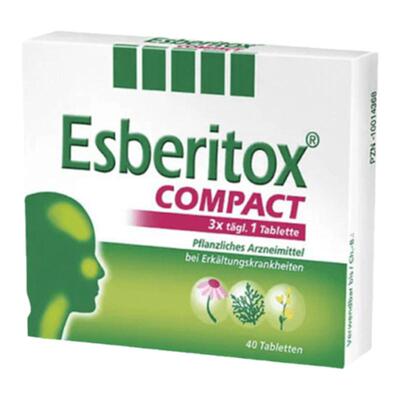 欧洲直邮德国药房Esberitox施保利通成人感冒药40粒抗病毒流感