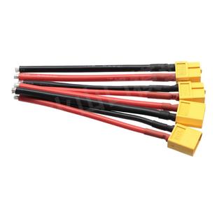 艾迈斯XT60带线/T插带线航模植保机分线板主线插头电源线12/14AWG