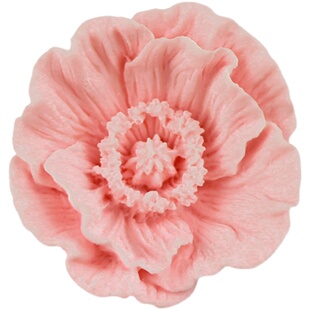 虞美人牡丹花朵小花苞diy滴胶扩香石香薰石膏小红书同款硅胶模具