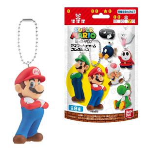 正版万代超级马里奥吊饰挂件盲袋盲盒挂件潮玩手办公仔周边礼物