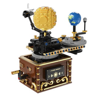 电动运转太阳系科教积木益智十拼装玩具6-10岁儿童男孩子生日礼物