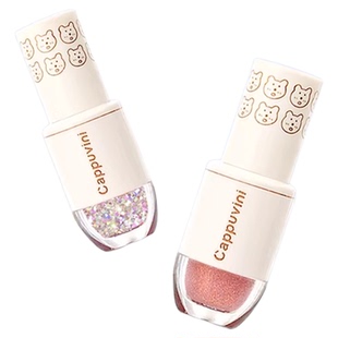 小熊保龄球液体眼影细闪珠光亮片卧蚕笔高光提亮单色眼影液亮晶晶