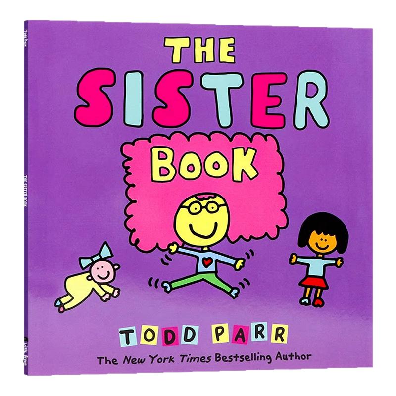 姐妹之书 英文原版 The Sister Book 亲情启蒙认知图画书 手足相处情商培养 3-6 岁低幼宝宝英语阅读 家有姐妹二胎入园准备故事书