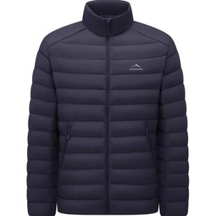 90鹅绒波司登25秋新款排骨条立领羽绒服男女短款防风外套内胆叠穿