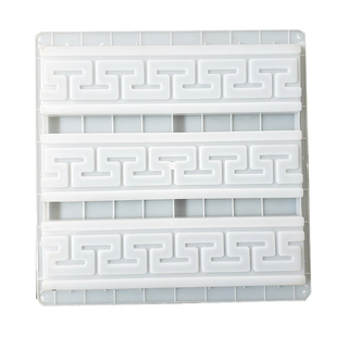 回纹线条踢脚线塑料模板水泥制品中式仿古砖雕模具地砖造型摸具