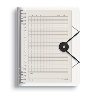 活页日记本小学生一年级二年级三年级男孩女孩儿童笔记本作文本绘画日记本田字格方格拼音写周记本子小学语文