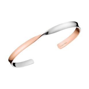 Calvin Klein/凯文克莱SUPPLE系列莫比丝环撞色情侣ck手镯礼物