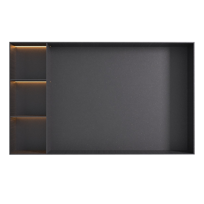 嵌入式电视壁龛不锈钢背景墙定制