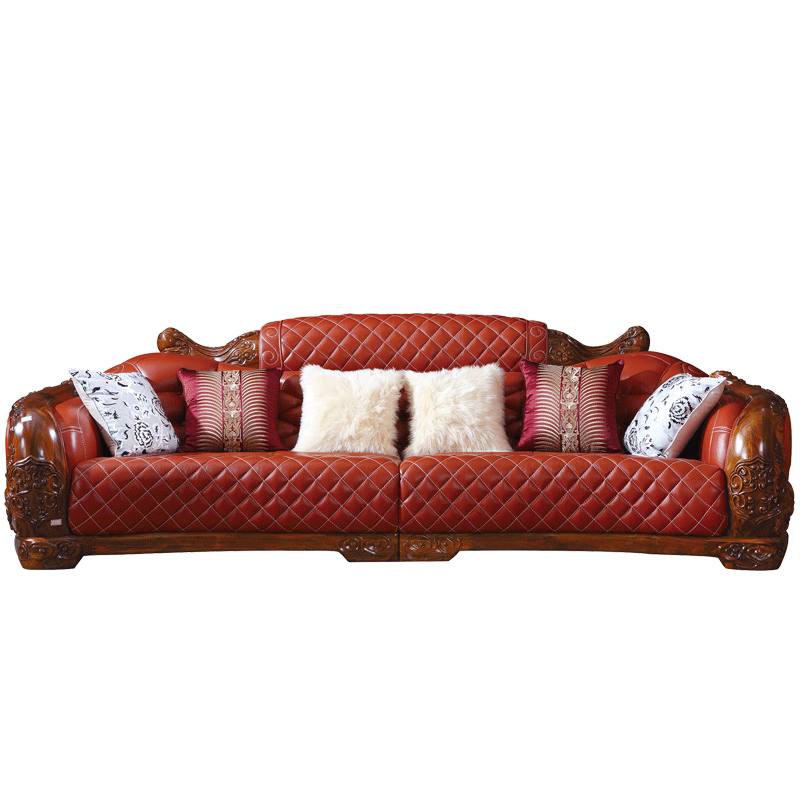 伦达欧式乌金木真皮组合全实木沙发口碑评测啥样?口碑揭秘爆料真相