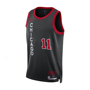 酷动城正品NIKE耐克马刺公牛11德罗赞球衣sw球迷版背心DN2000