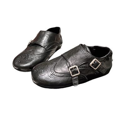 乐福鞋JK小皮鞋单鞋平底一脚蹬女