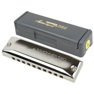 德国hohner布鲁斯蓝调10十孔口琴