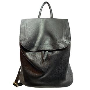 MISSFAY 简约软牛皮双肩包大容量实用女式休闲旅行背包2024新款