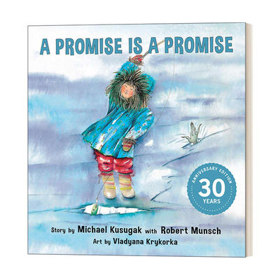 英文原版绘本 A Promise Is a Promise Classic Munsch 蒙施爷爷讲故事 说到做到 英文版 进口英语原版书籍