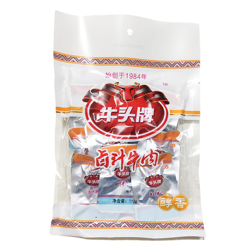 牛头牌卤汁牛肉牛筋贵州特产