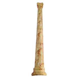 罗马柱石塑材质仿大理石圆形罗马柱工厂定制半圆柱包柱子装饰材料