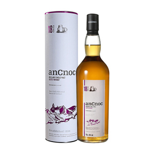 【高地】安努克18年苏格兰进口单一麦芽威士忌洋酒烈酒正品ANCNOC
