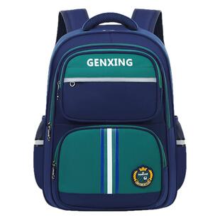 新品高质量小学生书包男女孩轻便减负护脊一二三四五六年级双肩包