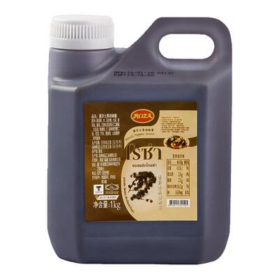 泰国进口露莎士黑胡椒酱