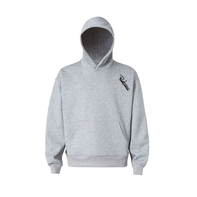 秋冬加绒重磅美式连帽卫衣