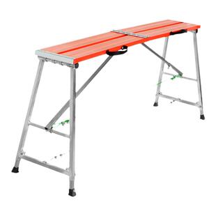 伴锐铝合金马凳折叠升降加厚特厚便携室内装修刮腻子工程梯脚手架