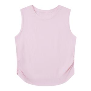 疯狂因子儿童抽褶背心新品女童抗菌防静电无袖T恤-版型小选大一码