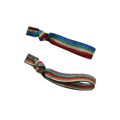 gukuali彩虹条皮筋风格闪闪发饰