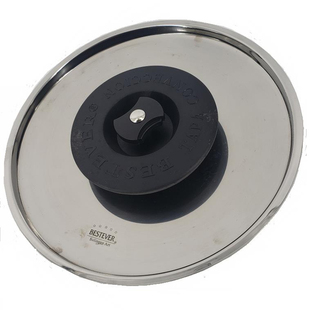 德国索林根工艺高品质不锈钢防溢出锅盖28-35厘米锅适用蒸锅汤锅