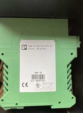 议价全新原装进口 菲尼克斯交换机 FLSWITCH5TX-ZF  2832894 现货