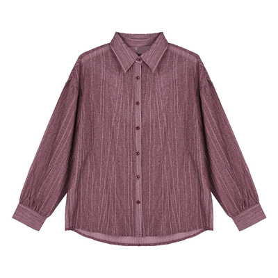 薄款时尚防晒衬衫外套上衣女