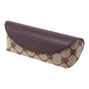 日本进口夏蒙CHARMANT半硬磁吸式  铝材质轻量眼镜盒花式风格设计