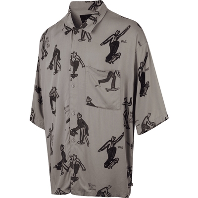 优购VANS范斯男子BOLIN SS SHIRT运动短袖衬衫VN000J2XDGC